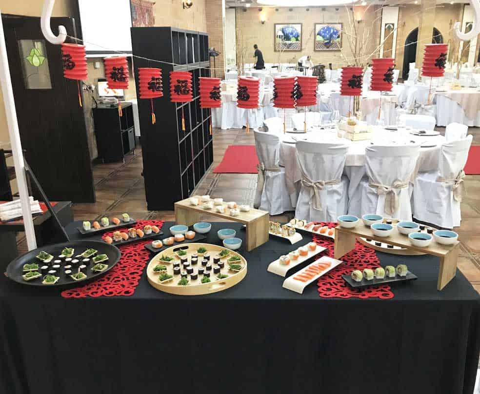 Rincón gastronómico de Sushi