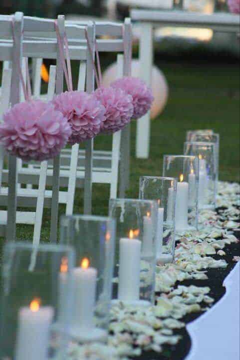 caminos de petalos de rosa-ideas de boda-3