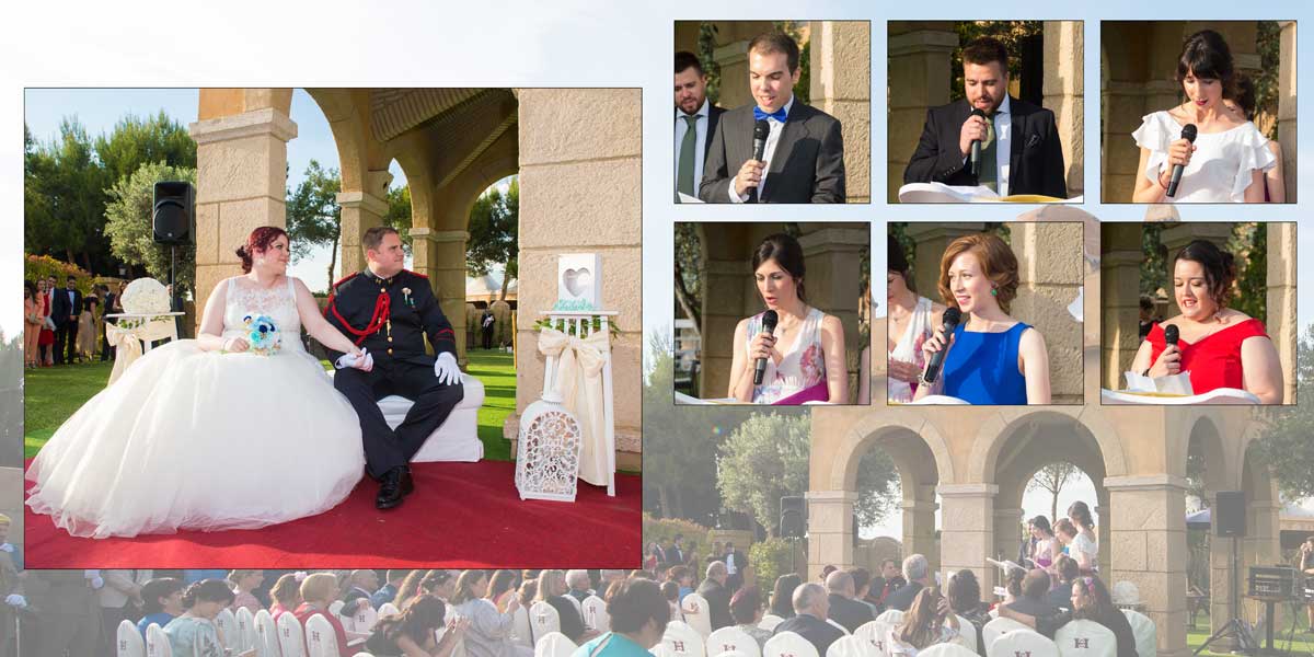 Boda de Aimara y Manuel_Boda civil militar en Castillo Bonavia