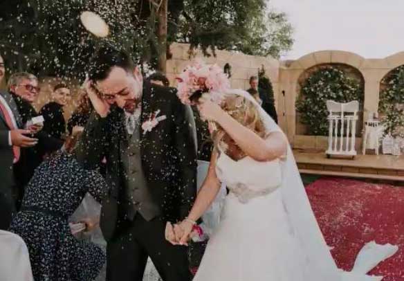 Boda de Tamara y Sergio en Castillo Bonavía