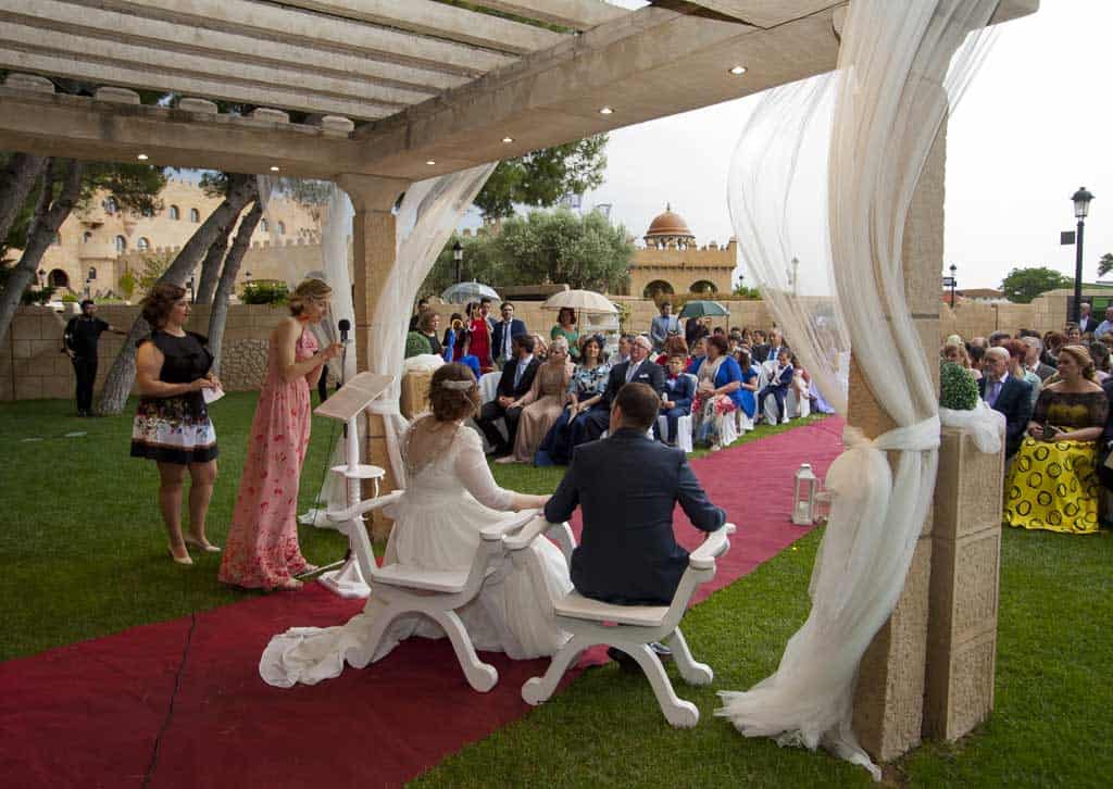 Ceremonia civil-Boda Saioa y Jesús en Castillo Bonavía
