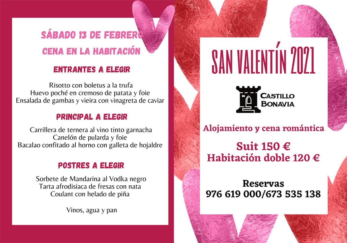 San Valentín romántico y diferente_Castillo Bonavía