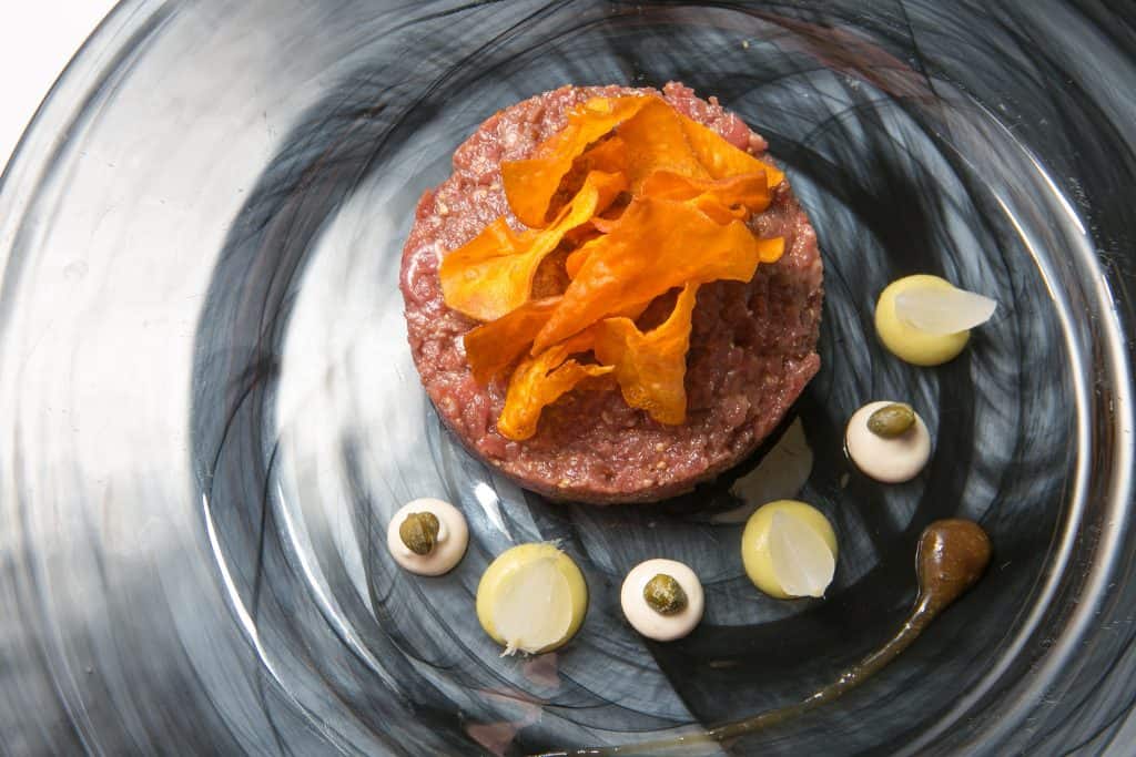 steak tartar carta Castillo Bonavia