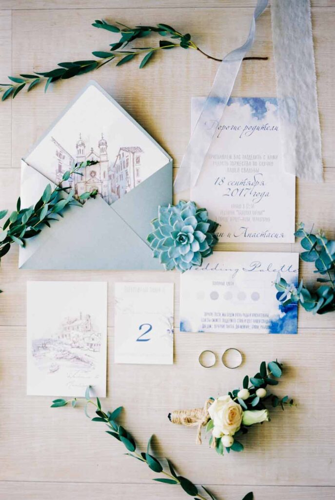 invitaciones y detalles de boda