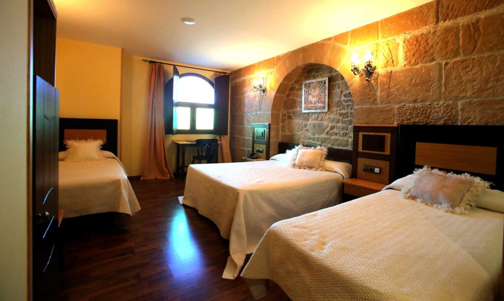 Habitaciones triples y cuádruples